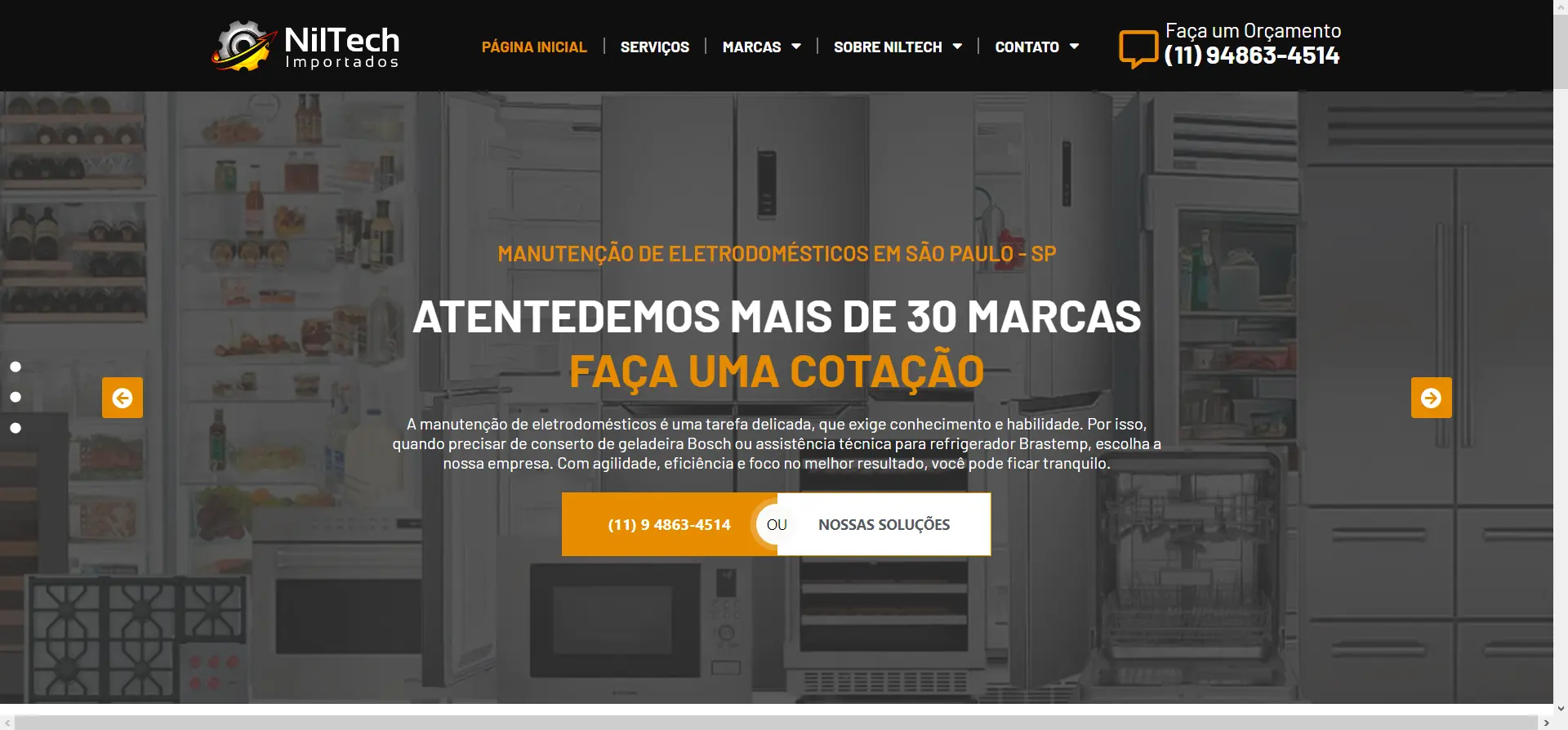 Assistência Técnica de Eletrodomésticos | Niltech Importados
